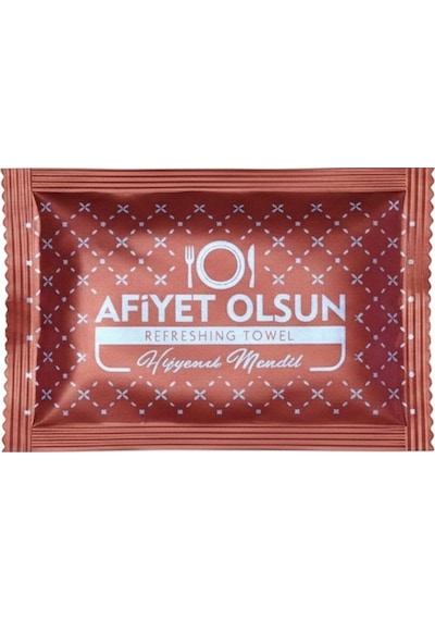 Kolonyalı Mendil 6x10 Cm 100 Adet 100'lü Set