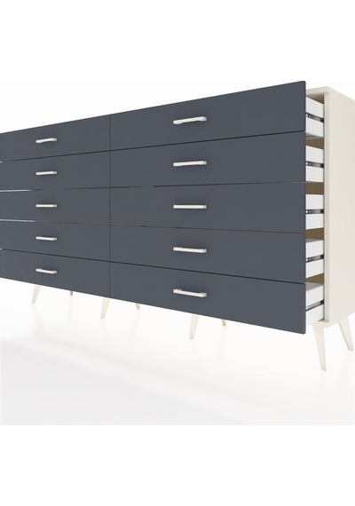 Arges Konsol 10 Çekmeceli 176x30x99 Aytaşı-aytaşı/antrasit Aytası/antrasıt - Aytası Arges Konsol 10 Çekmeceli 176x30x99 Aytaşı-aytaşı/antrasit Aytası/antrasıt - Aytası
