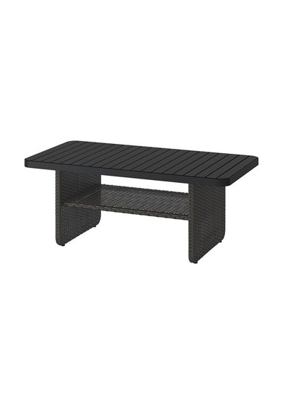 Ikea Vıttskär Bahçe Sehpası, Koyu Gri