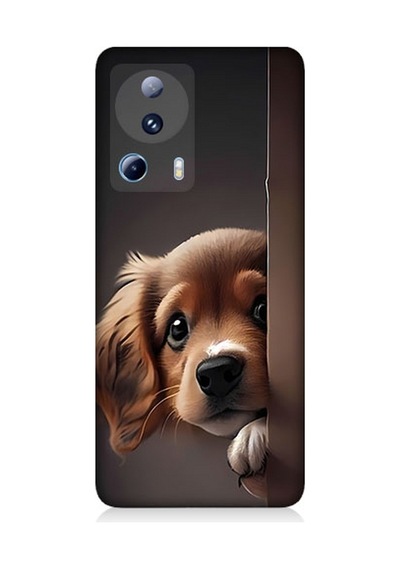 Xiaomi Mi 13 Lite Uyumlu Silikon Kılıf Yavru Sevimli Cute Köpek