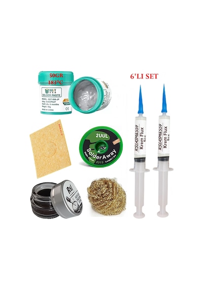 Best Krem Lehim 183 C 50gr Havya Uc Temizleyici Flux Lehim Toplama 2uul-2015 Lehim Emme Teli Seti1 Tk01