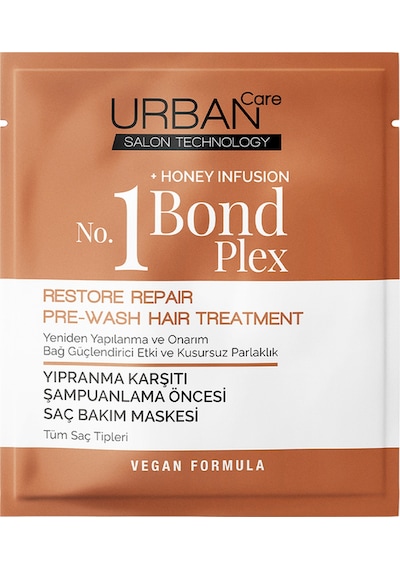 No.1 Bond Plex Restore Repair Yıpranma Karşıtı Şampuanlama Öncesi Saç Bakım Maskesi-50 Ml-vegan