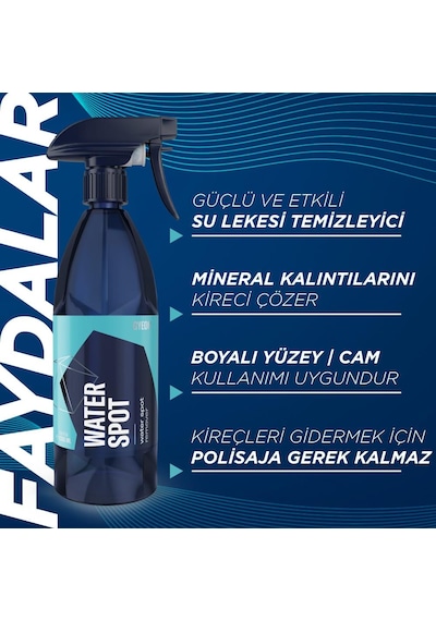 Gyeon Q²m Waterspot Kireç Çözücü Cam Su Lekesi Temizleyici1000 Ml