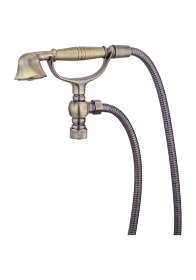 Antik Duş Spi Ral Takımı Hortumu Ve Duş Başlığı %100 Pi Ri Nç,lüx Antik