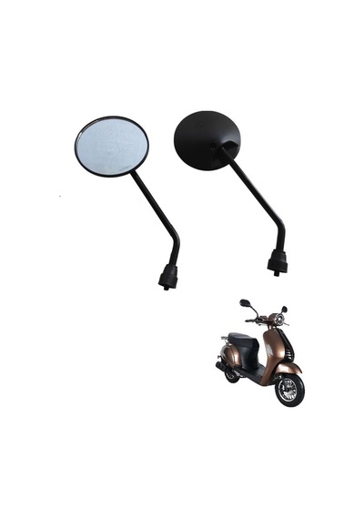 Kuba Blueberry50cc Motosiklet Aynası Siyah Ayna Takim