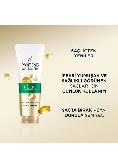 Pantene Güç Ve Parlaklık Saç Kremi 275 Ml