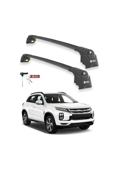 Turtle Mitsubishi Outlander Sport Mk3 2010-2022 Ara Atkı Air2 Siyah