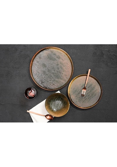 Stoneware Genesis 3 Parça Tek Kişilik Yemek Takımı Çok Renkli