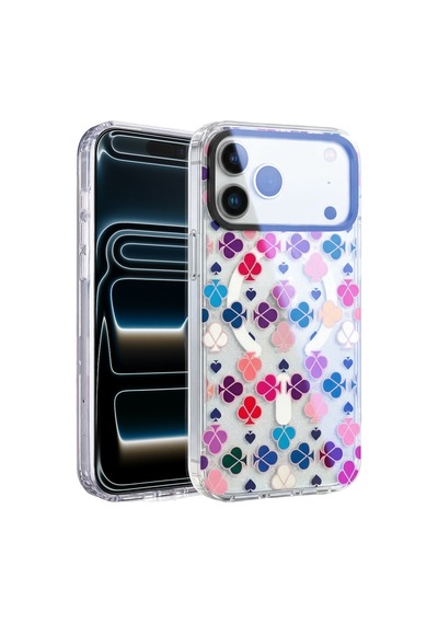 Onegif Apple İphone 17 Pro/18 Pro Desina Magsafe Kapak - Desen 3
