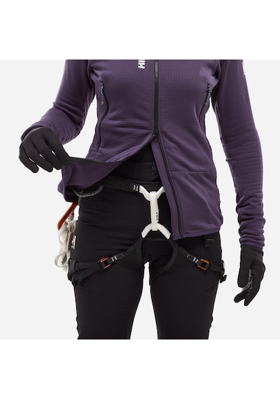 Millet Fusıon Grıd Kadın Polar Kapşonlu Ceket Mıv9032 N9332 Mor