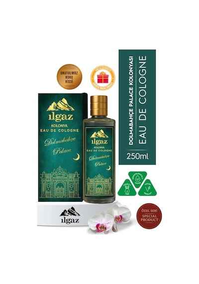 Dolmabahçe Palace Kolonyası Eau De Cologne Cam Şişe 250 Ml Türkiye Serisi Orkide Ve Misk Kokusu