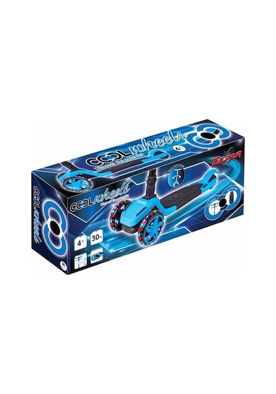 Furkan Toys Cool Wheels Tulpar 4+ Yaş Işıklı Katlanabilir Scooter