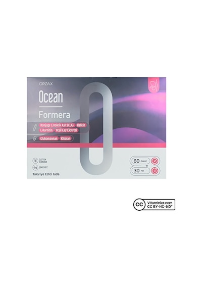 Ocean Formera L-karnitin 30 Tüp + Glukomannan 60 Kapsül Aromalı