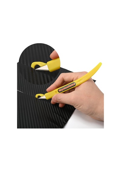 Pro Wrapstick Araç Kaplama Ve Ppf Hassas Kesim Kalem Maket Bıçağı Sarı
