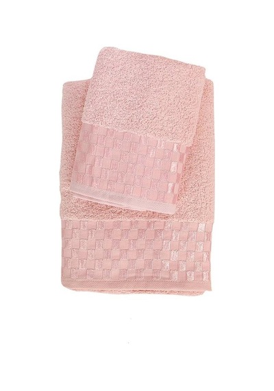 Bambu Soft Dama Desenliı Banyo Havlu Takımı 6 Renk