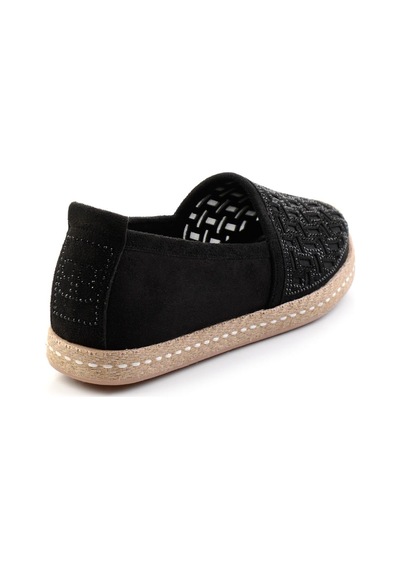 Bambi Siyah Kadın Espadril K01117090802 Siyah