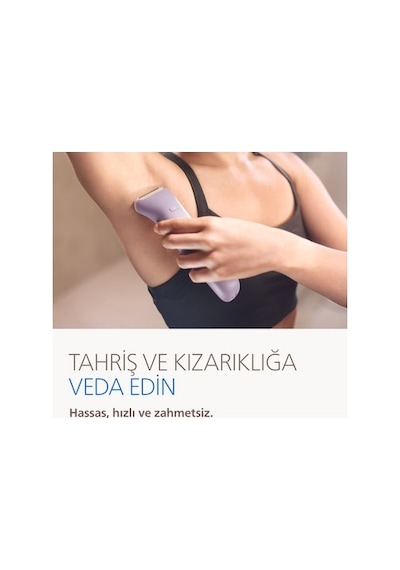 Kablosuz Epilatör, Yıkanabilir Başlık İle Islak Ve Kuru Kullanım