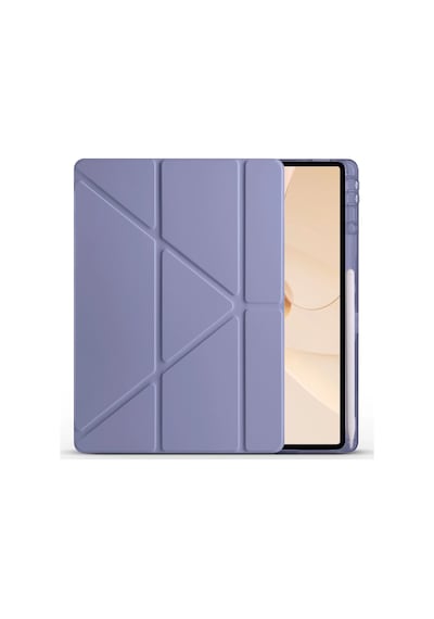 Huawei Matepad 12x Kılıf Zore Tri Folding Kalem Bölmeli Standlı Kılıf Klasik