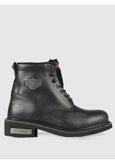 Harley Davidson Harley-davidson 025m100109 Gıbson Erkek Bot - Siyah Deri-siyah Deri