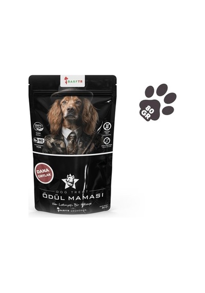 Barftr Dana Gırtlak Atıştırmalık Köpekler İçin Ödül Maması 80 Gr