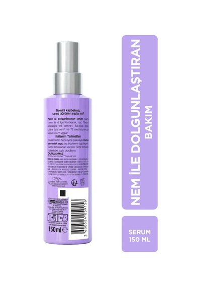 L'oreal Paris Hydra Hyaluronic Nem İle Dolgunlaştıran Serum 150 Ml