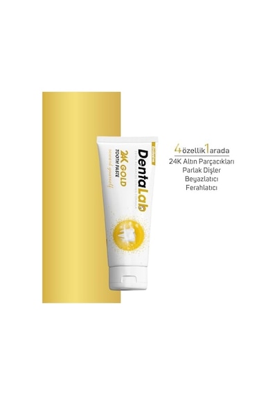 Dentalab 24k Altın Parçacıklar Içeren Diş Macunu 75 G