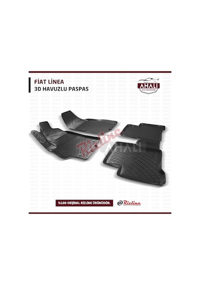 Rizline Fiat Linea 3D Havuzlu Paspas+Araç Koku