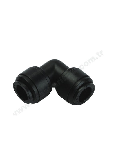 12 Mm Giriş Çıkışlı Hortum Birleştirici Metrik Dirsek Konnektör