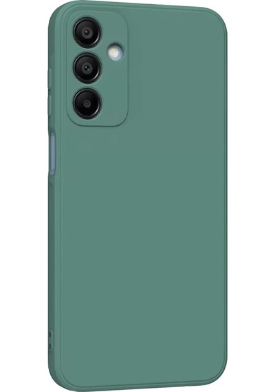 Newface Samsung Galaxy A25 5g Kılıf First Silikon - Koyu Yeşil