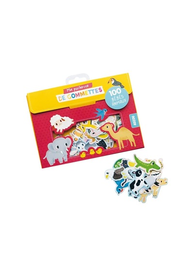 Ma Pochette De Gommettes - 100 Bébés Animaux