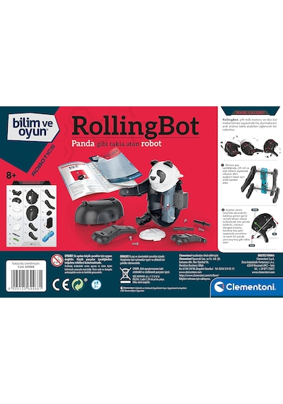Clementoni - 64468 - Robotik Laboratuvarı - Rollingbot