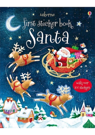First Sticker Book Santa Usborne Publishing