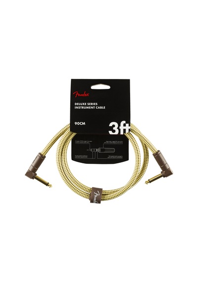 Fender Deluxe Series Instrument Cable Tweed - 90Cm Enstrüman Kabl
