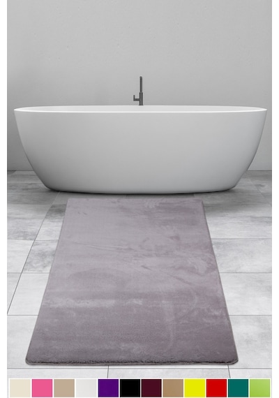 Bonny Home Elite Gri 120x180 Cm Peluş Banyo Paspası Kaymaz Taban Gri