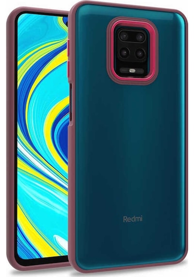 Xiaomi Redmi Note 9 Pro Kilif Flora Buton,Kenar Çevresi Renkli 546856908