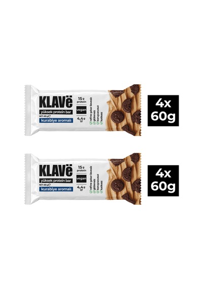 Yüksek Protein Bar Kakaolu & Kurabiye Aromalı - 60 G X 8 Adet - 15g Protein, Vegan Ve Glutensiz - 925158582 Yüksek Protein Bar Kakaolu & Kurabiye Aromalı - 60 G X 8 Adet - 15g Protein, Vegan Ve Glutensiz - 925158582