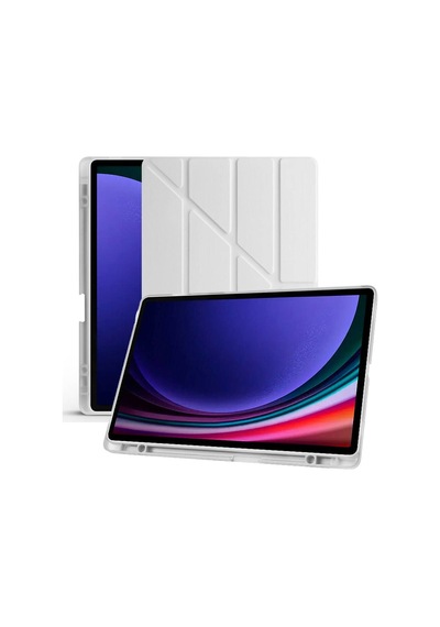 Samsung Galaxy Uyumlu Tab S6 Lite 2024 P620 10.4 İnç Katlanabilir Kalemlikli Standlı Akıllı Kılıf Kapaklı Kılıf