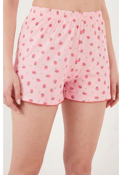 Lela Bayan Pijama Takımı 65770837 Kırmızı-pembe