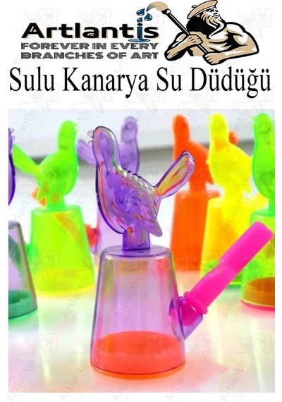 Sulu Kanarya Su Düdüğü 15 Adet Sulu Bülbül Kuş Sesi Çıkaran Düdük Oyuncak Karne Sınıf Çocuk Hediyesi