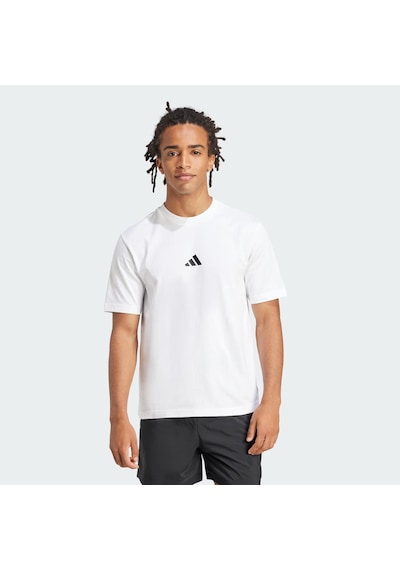 Adidas Essentials Small Logo Single Erkek Tişört C-adıjf1092e50a00 Beyaz