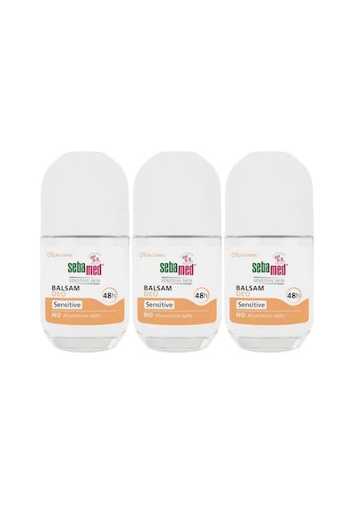 Sebamed Deodorant Roll-on 50ml Balsam Hassas/sensitive 3 Lü Set