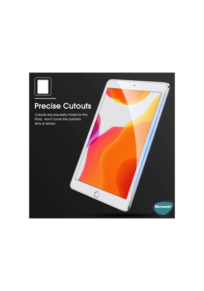 Apple Uyumlu Ipad 10.2'' 8. Nesil A2270-a2428-a2429-a2430 Tempered Glass Cam Ekran Koruyucu