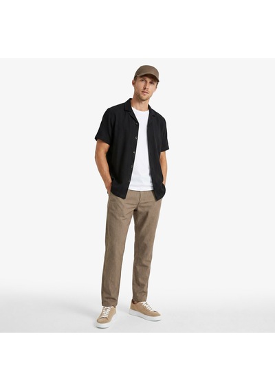 Nautica Erkek Siyah Regular Fit Kısa Kollu Gömlekdüzw65460t