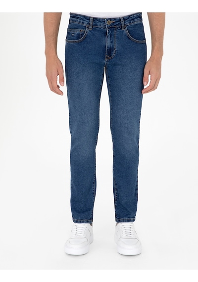 Pierre Cardin Erkek Mavi Jean Pantolon 50295830-vr036 Mavi