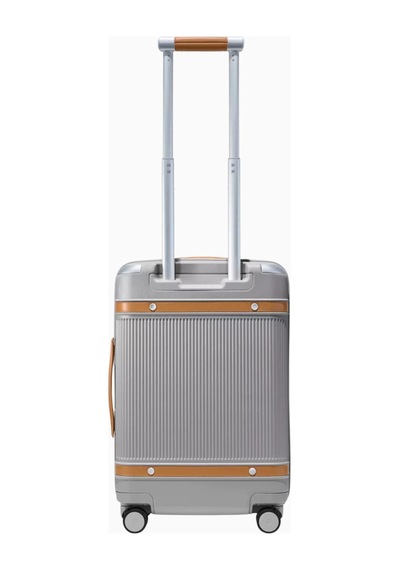 Paravel Aviator Carry-on Plus Kabin Boyu Trolley Valiz, Skyline Silver Gümüş