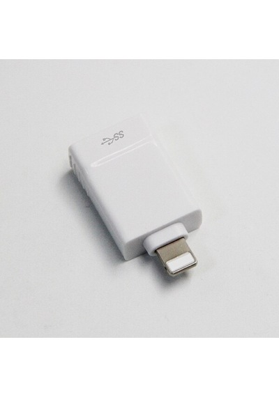 Apple Uyumlu iPhone Nk-03 Usb To Otg 11,11Pro Xr Sx 6-7-8 6-7-8-Beyaz