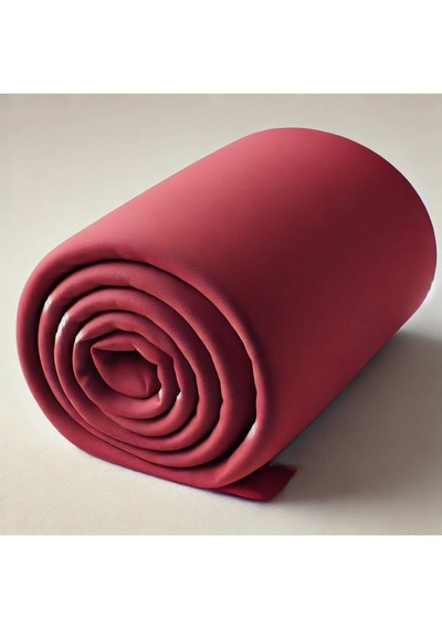 Lastikli%100 Pamuk Penye Çarşaf Tek Kişilik Bordo, 120 X 200 Genel