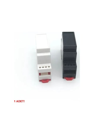 Ray Tip Siyah Plastik Kutu 24 X 59 X 88mm Elektronik Devre Proje Prototip Sigorta Röle