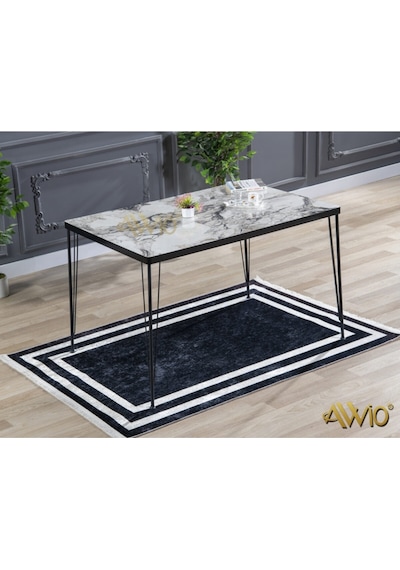 Avvio Arya 4 Kişilik 80x120 Yemek Masası Takımı-mutfak Masası Takımı- Beyaz Mermer Görünümlü Oval Kenar Beyaz Mermer Avvio Arya 4 Kişilik 80x120 Yemek Masası Takımı-mutfak Masası Takımı- Beyaz Mermer Görünümlü Oval Kenar Beyaz Mermer