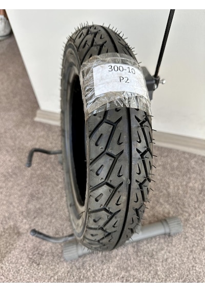Motosiklet Scooter Dış Lastiği 300-10 Tubeless Ön/arka